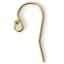 14k Gold Filled Fishhook Earwires with Ball (1 pair), Wholesale Earwire and Findings