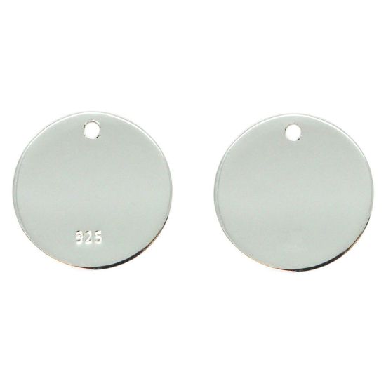 Wholesale Sterling Silver Round Stamping Blank - 18mm