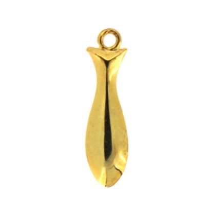 Wholesale Gold Plated Sterling Silver Fish Charms and Pendants for Jewelry Making, Wholesale Findings
