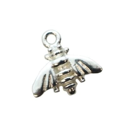 Wholesale Sterling Silver Bumblebee Charm, Charms and Pendants for Jewelry Making, Wholesale Findings