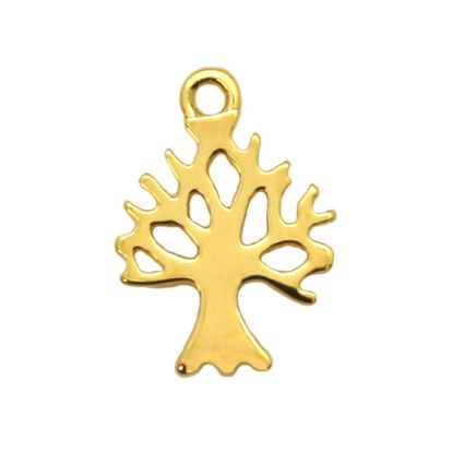 Wholesale Sterling Silver Tree of Life Cut Out Charm, Charms and Pendants for Jewelry Making, Wholesale Findings