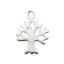 Wholesale Sterling Silver Tree of Life Cut Out Charm, Charms and Pendants for Jewelry Making, Wholesale Findings
