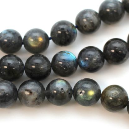 Wholesale Labradorite Beads - 10mm Round Smooth Shape (sold per strand)