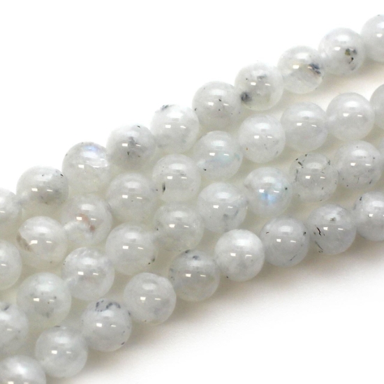 Wholesale Moonstone Beads - 6.5mm Smooth Round Shape (sold per strand)