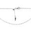 Wholesale 925 Italian Sterling Silver Adjustable Finished Chain - Light Flat Cable