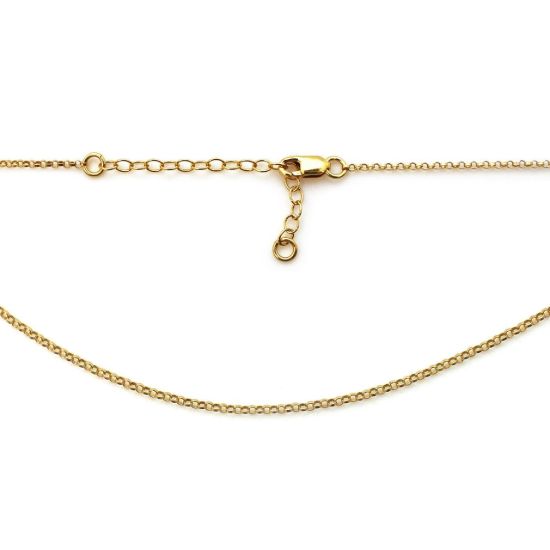 Wholesale 1/20 14K Gold Filled Adjustable Finished Chain - 1mm Rolo Chain