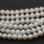 Wholesale White Freshwater Pearl Off Round 7-8mm Beads (1 strand)
