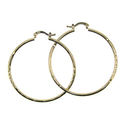 Wholesale 14K Gold Filled Endless Hoop Earrings 30mm (Sold per pair)