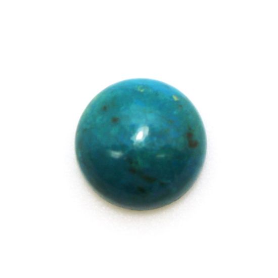 Wholesale Cabochon Chrysocolla Round, 10mm, Grade AA