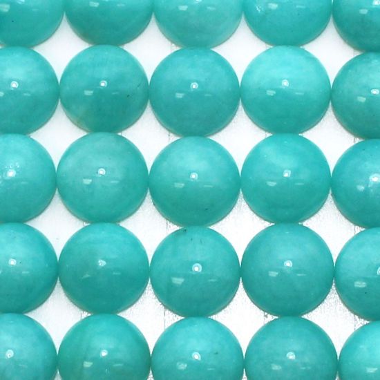 Wholesale Cabochon Amazonite Round, 10mm, Grade A