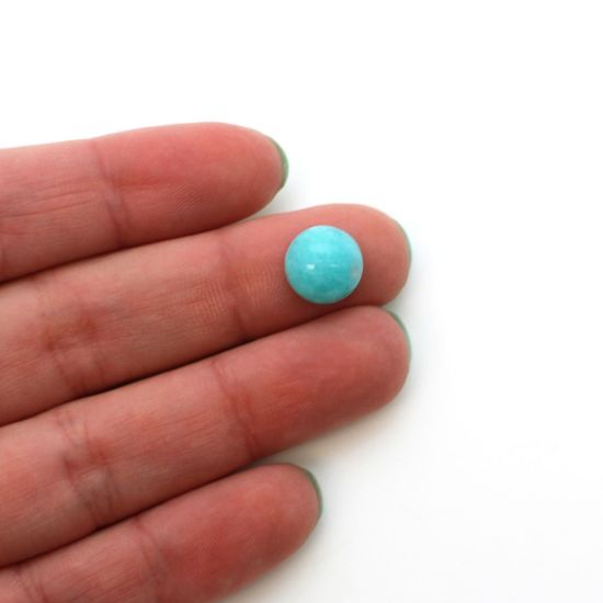 Wholesale Cabochon Amazonite Round, 10mm, Grade A