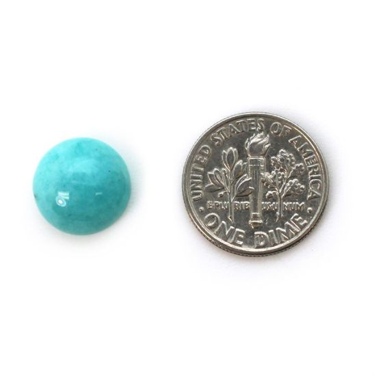 Wholesale Cabochon Amazonite Round, 12mm, Grade A-