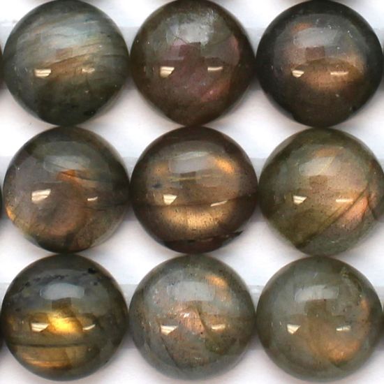 Wholesale Cabochon Labradorite Round, 12mm, Grade A+