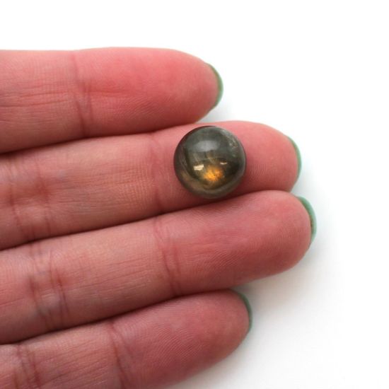 Wholesale Cabochon Labradorite Round, 12mm, Grade A+