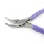 Beadsmith Super-fine Bent Chain Nose Pliers with Spring