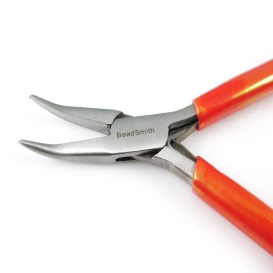 Wholesale Beadsmith Bent Chain Nose with Spring Pliers