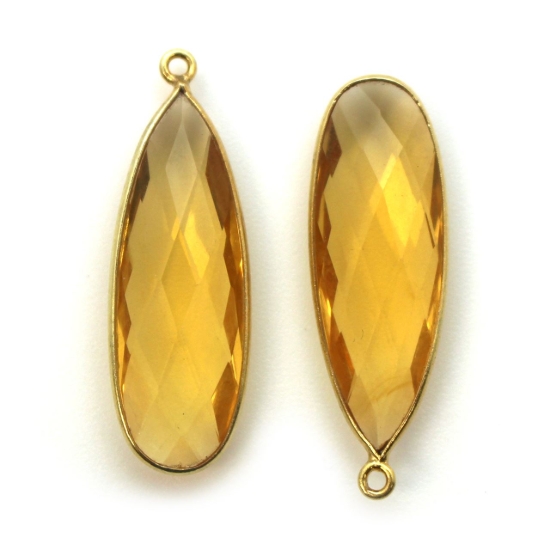 Picture for category Gold Elongated Teardrop Pendant