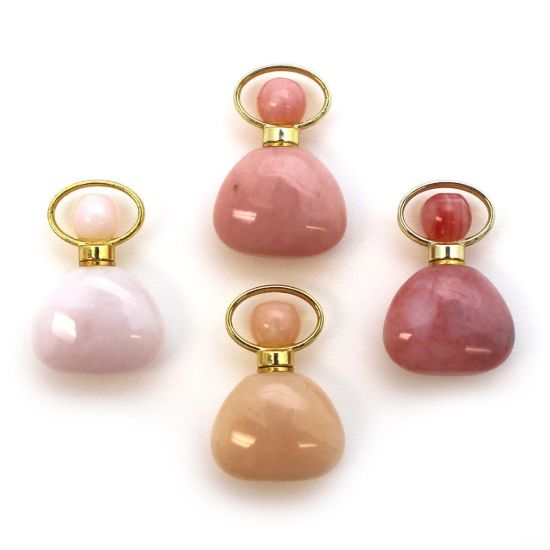 Wholesale essential oil gemstone bottle