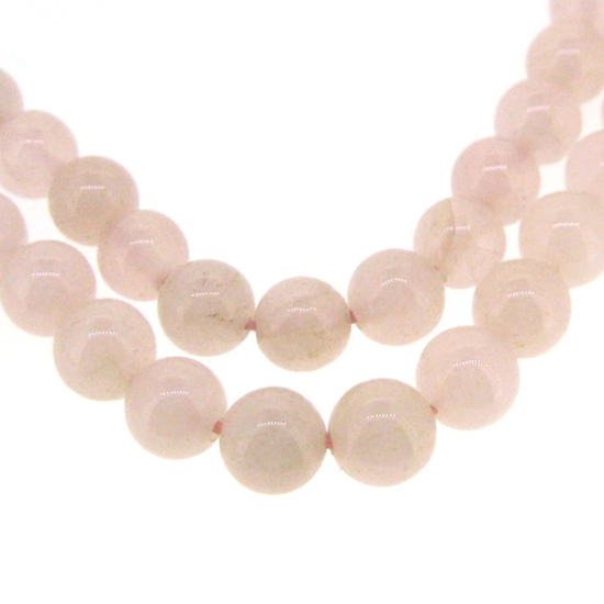 Wholesale Rose Quartz - 6mm Smooth Round Beads (Sold Per Strand)