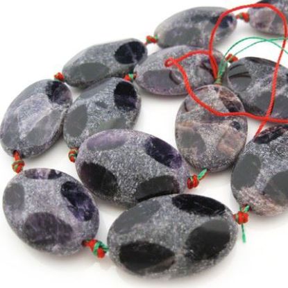 Wholesale Amethyst Natural Stone Beads - Irregular Teardrop - February Birthstone (sold per strand)