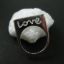 Wholesale 925 Sterling Silver Love in Script Ring (1 piece)