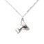 Wholesale Sterling Silver Trophy Charm Necklace - 18"