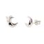 Wholesale Sterling Silver Moon and Star Studs for Jewelry Making, Wholesale Earwire and Findings
