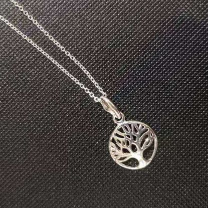 Wholesale Sterling Silver Tree of Life Charm Necklace