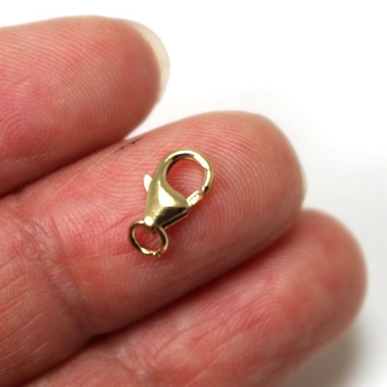 Wholesale 1/20 Gold Filled Lobster Clasp - 8mm (sold per piece)