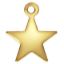 Wholesale 1/20 14k Gold Filled Charm-8mm Star Charm (5pcs)