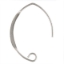 Wholesale 925 Sterling Silver Small Marquise Earwire-25mm (sold per pair)