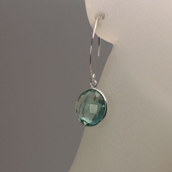 Wholesale 925 Sterling Silver Small Marquise Earwire-25mm (sold per pair)