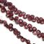 wholesale garnet gemstone strand faceted teardrop shape