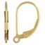 Wholesale 14k Gold Filled Plain Leverback Earwires with ring (1 pair)