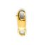 Wholesale 14K yellow gold rectangle lobster claw clasp 8.5mm