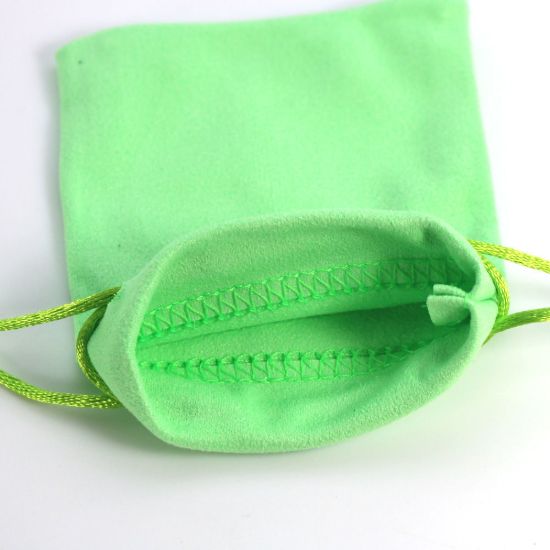 Wholesale High Quality Microfiber Jewelry Bags (pack of 12 Pieces)