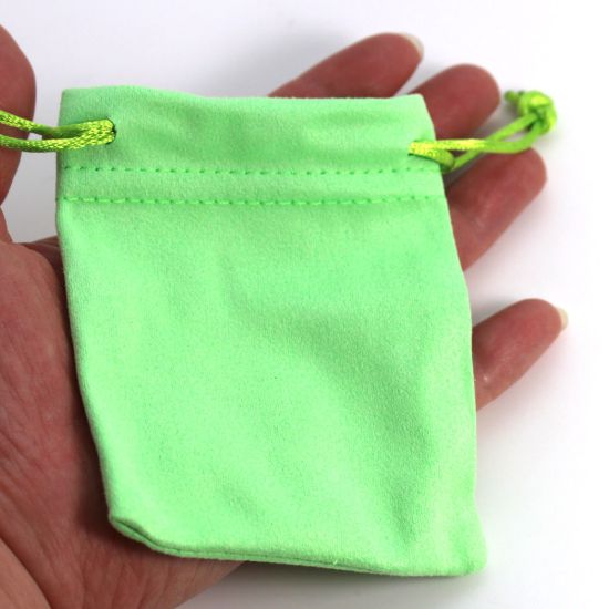 Wholesale High Quality Microfiber Jewelry Bags (pack of 12 Pieces)