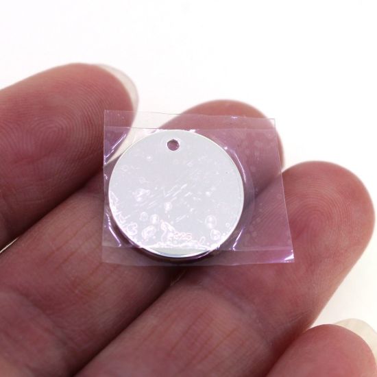 Wholesale Sterling Silver Round Stamping Blank - 15mm