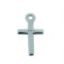Wholesale 925 Sterling Silver Tiny Cross Charm - 10x6 mm (1 pc)