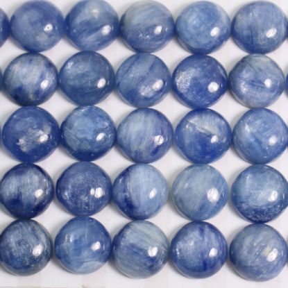 Wholesale Cabochon Kyanite Round, 10mm, Grade AB+