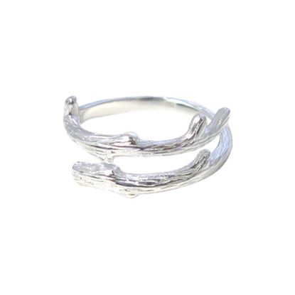 Wholesale 925 Sterling Silver Tree Branch Ring - Adjustable  Size(1 piece)