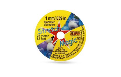 Wholesale Stretch Magic - Bead & Jewelry Cord - Clear 1mm 25 Meters