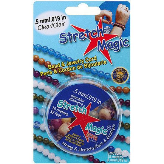 Wholesale Stretch Magic - Bead & Jewelry Cord - Clear 0.5mm 10 Meters