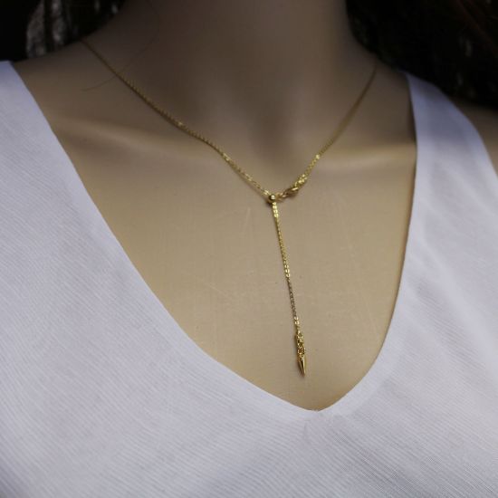 Wholesale Gold over  Sterling Silver Adjustable Necklace Chain - Strong Flat Cable Chain -Adjustable  up to 22"