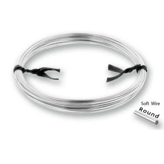 Wholesale Sterling Silver Wire - 30 gauge - 0.25 mm (Sold Per Half Troy Ounce) -Dead Soft