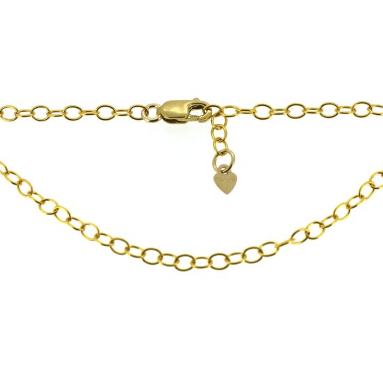 Wholesale 1/20 Gold Filled Finished Adjustable Chain Bracelet and Anklet- Cable Chain with Heart