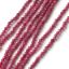 Wholesale July Birthstone- Gemstone beads - Natural Ruby Faceted Round Beads - 2.3mm - 13 inches
