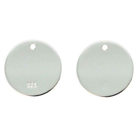 Wholesale Sterling Silver Round Stamping Blank - 18mm