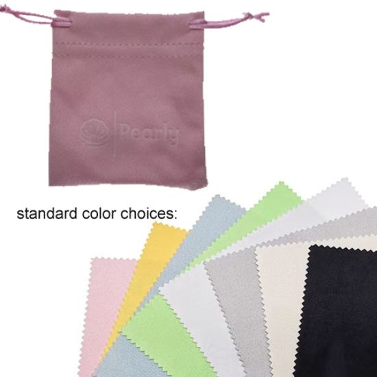 custom imprinted jewelry pouch bag