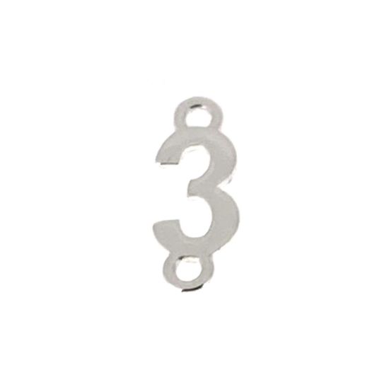 Wholesale Sterling Silver Number Connectors 